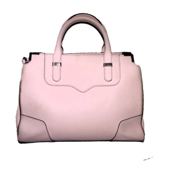 Rebecca Minkoff Amorous blush pink leather crossbody satchel bag - Picture 2 of 6